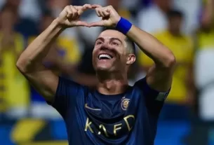 Selebrasi Baru Cristiano Ronaldo Bikin Warga Arab Bangga